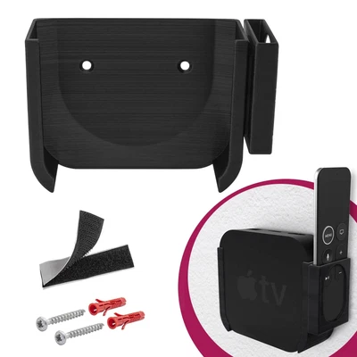 $30.86 • Buy Wall Mount For Apple TV HD And 4K With Remote Fernbedienungshalterung
