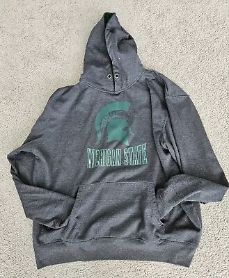 Mens Hooded Michigan Spartans Pullover Sweatshirt.  Size XXL • $18