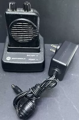 Motorola Minitor V (5) VHF 2-Chan Stored Voice Pager 453-461 .9875MHz ~ CJ • $79.99