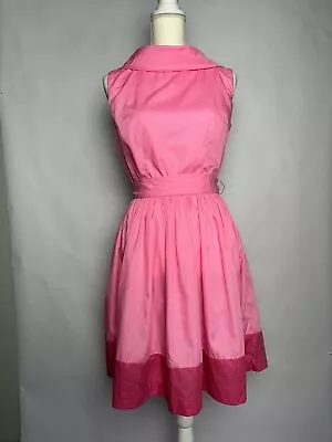 Vintage 60/70s Fredericks Of Hollywood Dress Pink Retro Size Small • $75