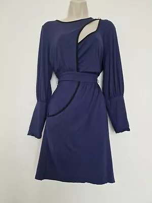 £4 • Buy Lipsy Blue Cut Out Dress Size 14