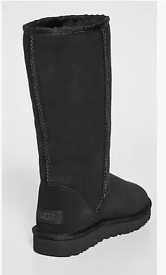 New Womens UGG Boots Size 9 Classic Ultra Tall Fur Boot BLK Black • $50