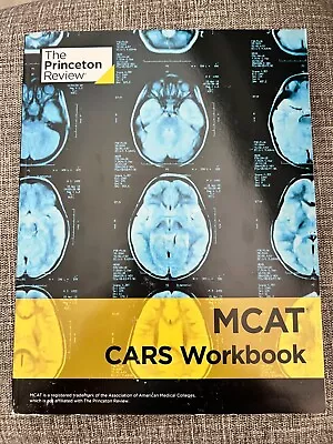 MCAT CARS Workbook  By The Princeton Review 2016 • $20