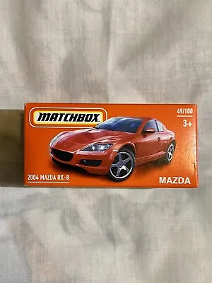 2024 MATCHBOX #49 - 2004 Mazda RX-8 (Red - Power Grab - Unopened) • $8