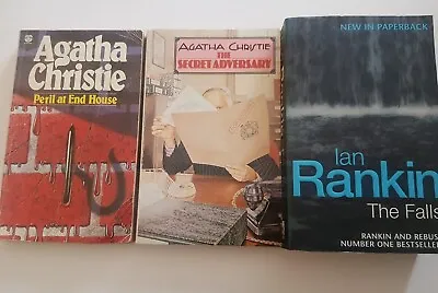 £4 • Buy 2 Agatha Christie Paperbacks And The Falls Ian Rankin Pre Owned