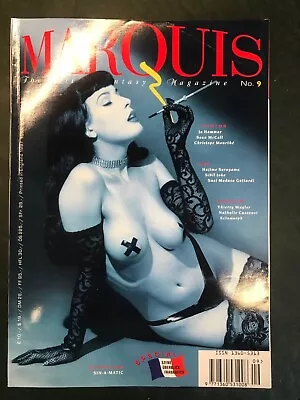 MARQUIS The Fetish Magazine No. 9 Christophe Mourthe DITA Latex BDSM 1997 NEW • £14.05