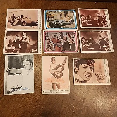 Lot Of 1967 THE MONKEES Trading Card Set Collectors Vtg Band Music Memorabilia • $29.99