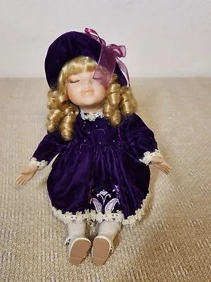 Vintage DANDEE Porcelain Musical Doll Music Box Spinning (Dancing) • $64.99