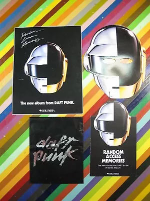 Vtg 1990s 2000s Rave Music Dance Event Flyer - Daft Punk Random Access Memories • $34