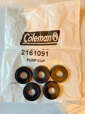 LOT 5 COLEMAN Pump Cup Black Neoprene Part #2161091 New • $32.99