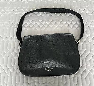 Used Black Leather Handbags Cross Body Kate Spade • £50