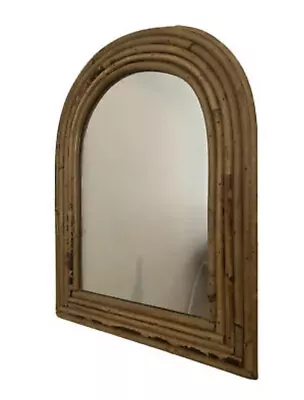 Rare Small Vintage Bamboo Mirror • $100