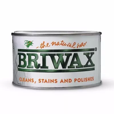 400gm BRIWAX ORIGINAL WAX FURNITURE POLISH - CLEAR & COLOURS AVAILABLE • £13.75