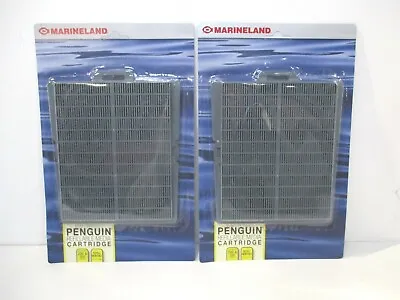 Marineland Penguin Refillable Filter Media Cartridge For Penguin 200/350 - Qty 2 • $10.49