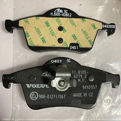 Factory Volvo S60 S80 V70 Xc70 S70 Rear Brake Pads 30742031 Shoes One Side • $25