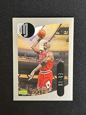 1998 Upper Deck Mini Sticker Michael Jordan #40 Basketball Card Chicago Bulls • $1.99