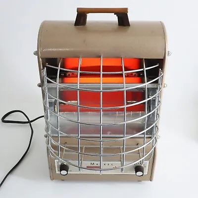 Markel Fan-Glo Heetaire 198 TN 1650W 120V Radiant Heater FOR Parts Tested Works • $57