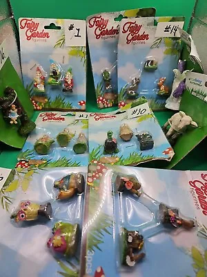 Mini Fairy Garden Figurines 20 Styles To Choose From See Pictures To Select • $3