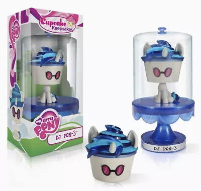 My Little Pony DJ Pon-3 Cupcake Keepsakes Funko Figure Set • $18.99