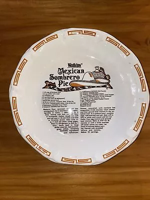 Vintage Watkins Mexican Sombrero Pie Dish • $13