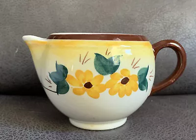 Vernon Kilns Vernonware Metlox Brown Eyed Susan Creamer • $15