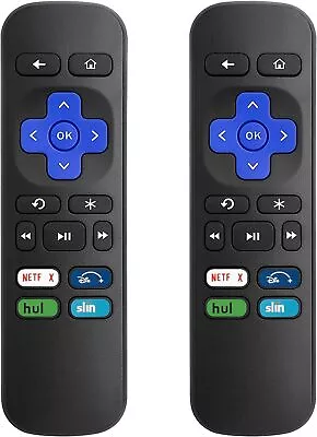 2 Pack Replacement Remote Control Compatible W Roku Express For Roku Box Player • $12.95