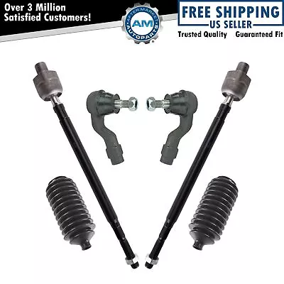 Front Inner Outer Tie Rod End Bellow Boots LH RH Kit Set 6pc For Miata NA New • $72.29