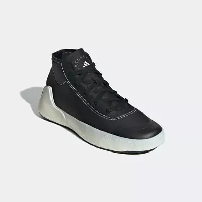 Adidas X Stella McCartney Treino Mid-Cut Sneakers Shoes Black Size 5.5 FX1955 • $74.99