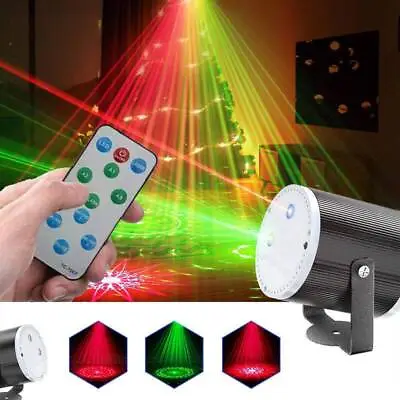 Mini Laser Patterns Party Lights Projection Light DJ Disco Stage Light Flash UK • £9.95