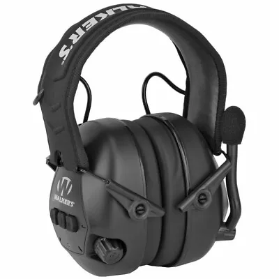 Walker's Game Ear Passive Muff Bluetooth & Microphone 25 DB Black GWP-BTPAS • $45.89