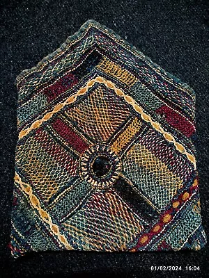 Vintage Indian Banjara Kutchi Tribal Ethnic Antique Handmade Embroidery Bag 090 • $80