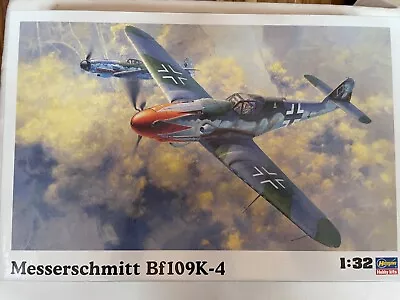 Hasegawa 08070 1/32 Messerschmitt Bf109K-4 Model Kit With Aftermarket Extras • $39.99