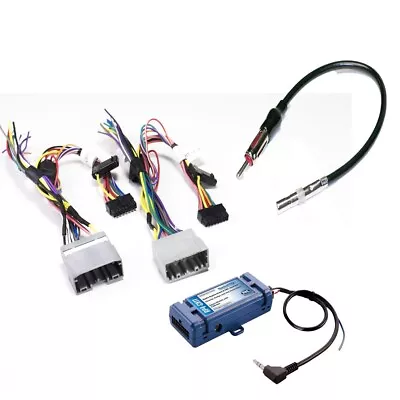 Car Stereo Install Wire Harness & Steering Wheel Control For 2005-2007 Magnum • $159.99