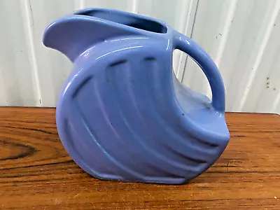 Vintage Alamo Pottery San Antonio Texas Blue Pitcher #760 • $54.99