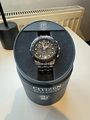 Citizen Eco-drive Skyhawk WR200 Radio Controlled And Solar Powered Mens Watch • £380