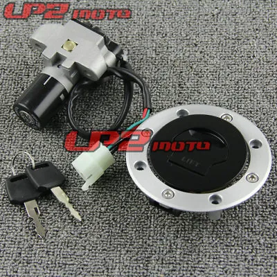 Motorcycle Ignition Switch Lock Key Gas Cap Set For Suzuki RGV125 RGV250 RF400 • $62.22
