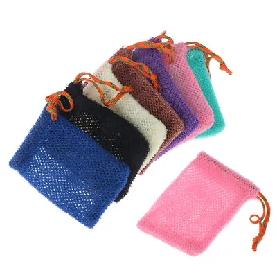 Nylon Soap Saver Pouch Bar Bags Exfoliating Net Mesh For Shower Holder BubbYN • $1.67