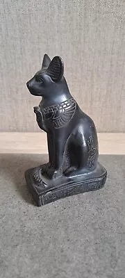 Egyptian Cat Statue C. 14 Cm Tall • £9.99