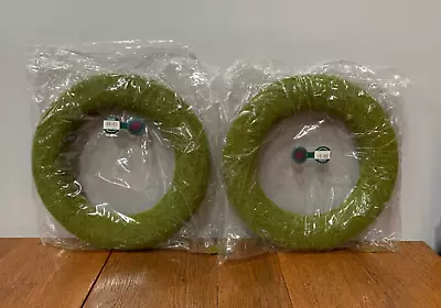 14.5  Moss Covered Wreath Rings 2 PCS Home Decor Christmas Wreath Making Crafts • $23