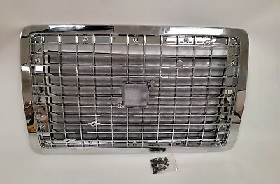 NEW Fits 2004 - 2015 VOLVO VNL Front Grille Grill W/ BUG SCREEN All Chrome • $169.99