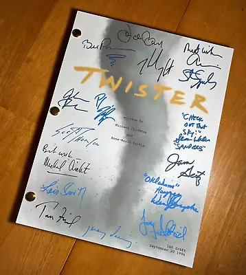 Twister Movie Script Signed- Autograph Reprints- 127 Pages- Tornadoes • $24.99