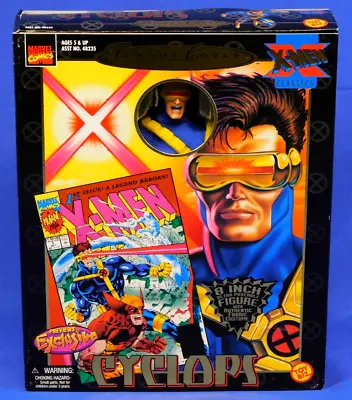 Marvel Comics Famous Covers Cyclops 8  Toy Biz 1999 Previews Exclusive • $44.99