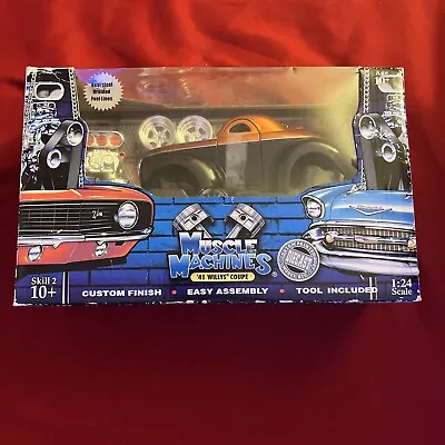 Muscle Machines 1/24 41 Willys Coupe New In Box (box Is Old But Still New) • $40
