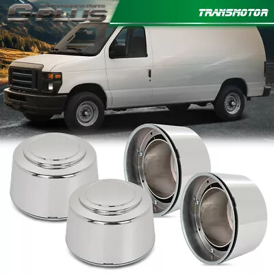 8 Lug 16 Inch Wheel Center Hub Caps Nut Covers Alloy Fit For Ford Truck Van • $53.80