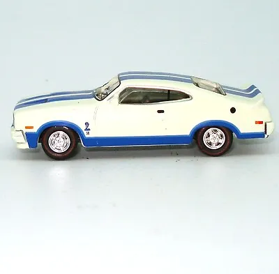 NEW 1978 Ford Falcon XC Cobra Hardtop 1:87 White / Blue Diecast Model Car Cooee • $99.95