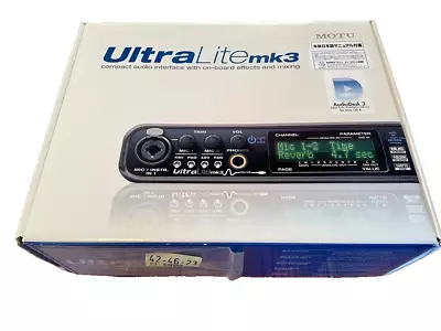 Motu UltraLite-mk3 Hybrid Digital Recording Interface Used Free First Shipping • $150