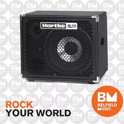 Hartke HyDrive HL112 Bass Cabinet Lightweight 1x12inch 300w Speaker Cab - BM • $1299