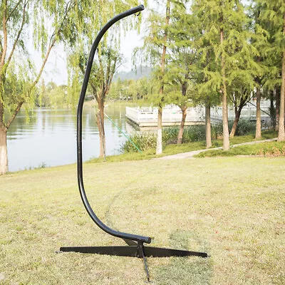 £95.98 • Buy Garden Patio Heavy Duty Hanging Swing Chair Stand Large Hammock Egg Basket Frame