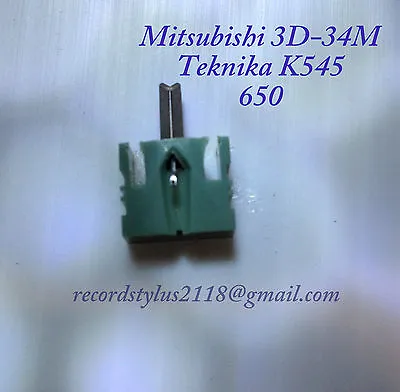 MITSUBISHI 3D34M+K545+650+Sansui+SN34+Sharp STY750+Diamond Tip+Swiss Made • $25.44