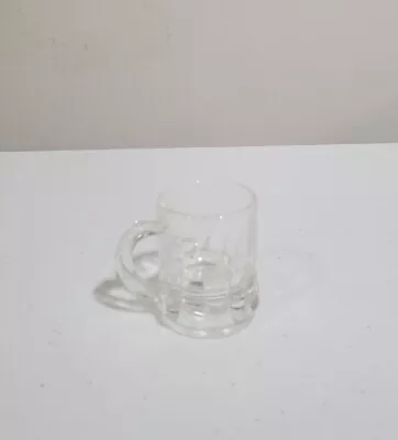 Vintage Federal Glass Mini Beer Mug Shot Glass 2” Tall 1 1/2 Wide 1 Oz Small • $2.99